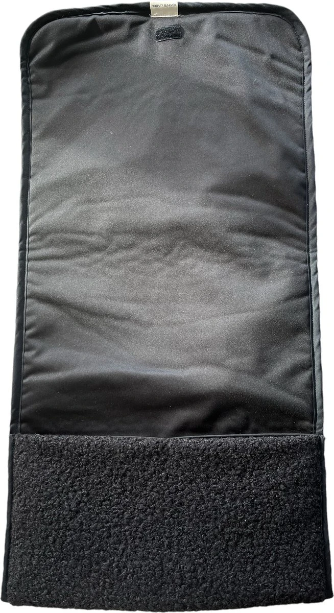 Mommy Bag / Grote Luiertas Zwart / Kinderwagen Luiertas / Teddy Set - Luiertas & Verschoonmat Joan’s Label Zwart / Baby / Met Rits - Afbeelding 4