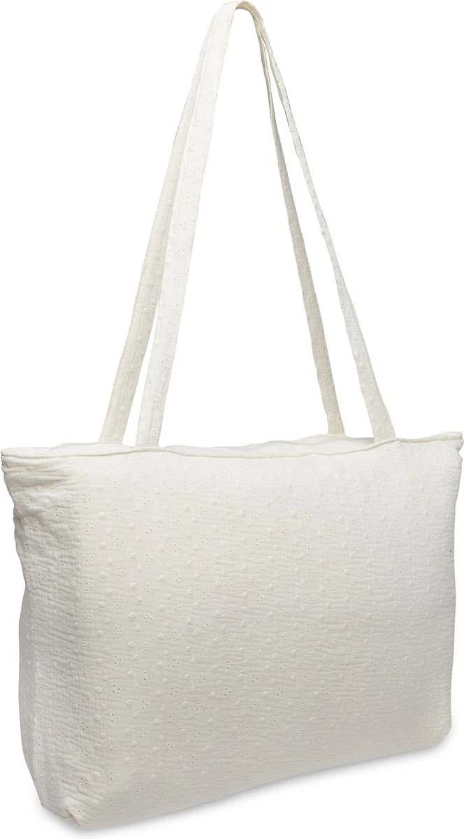 Jollein Shopper Embroidery - Ivory - Afbeelding 2