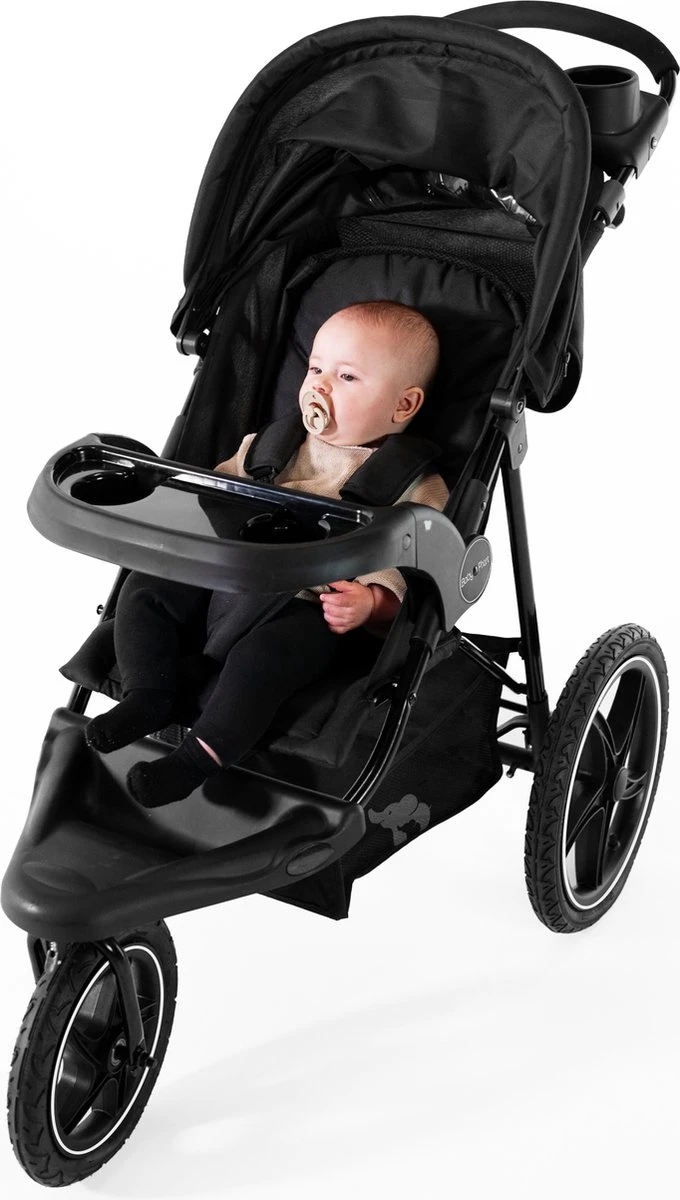 Babyphant Luxe Yasmin Hardloop Kinderwagen – Jogging Buggy - Runner - Afbeelding 11