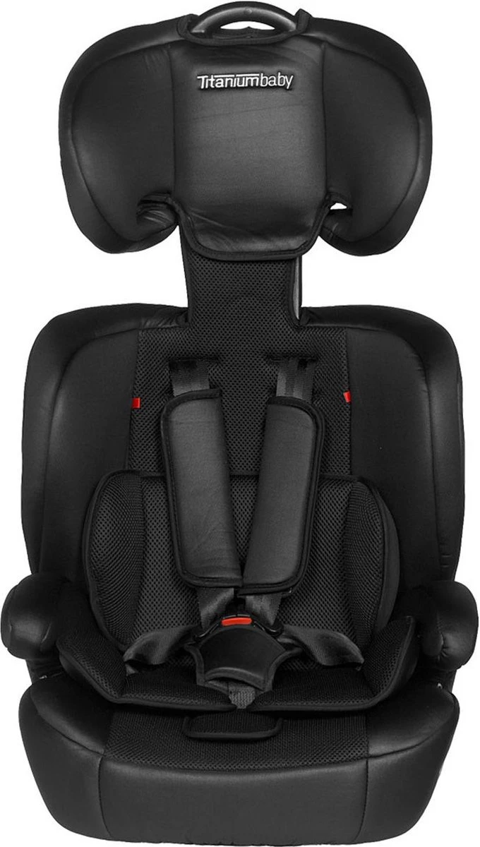 Titaniumbaby ISafety! Niklas Autostoel - Groep 1,2 En 3 - Zwart - Afbeelding 2