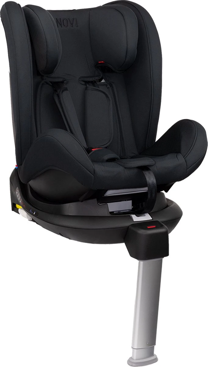 Autostoel Novi Baby® David Premium 0-1-2-3 Isofix 360° Rotation All Black - Afbeelding 9