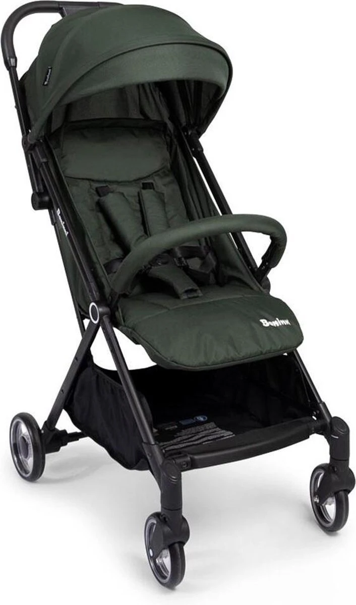 Baninni Automatisch Inklapbare Wandelwagen Vigo Groen - Afbeelding 2