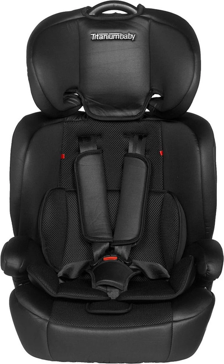 Titaniumbaby ISafety! Niklas Autostoel - Groep 1,2 En 3 - Zwart - Afbeelding 3