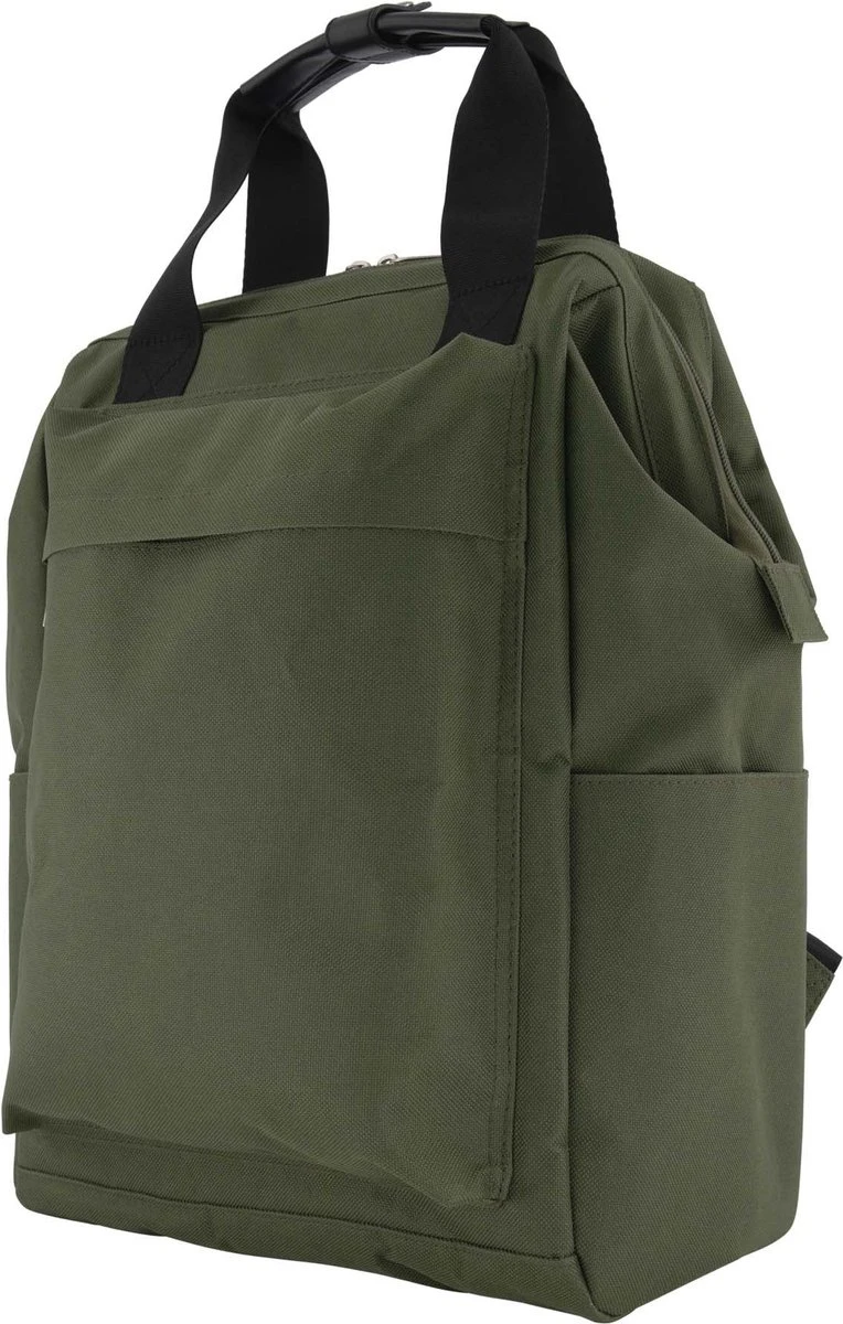 Prénatal Luiertas Rugzak - Verzorgingstas Inclusief Verschoningsmatje - WOW Bag Donkergroen - Afbeelding 2