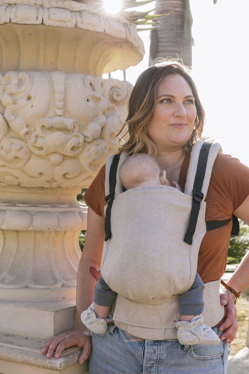 Tula Draagzak Free To Grow - Linen Sand - Afbeelding 3