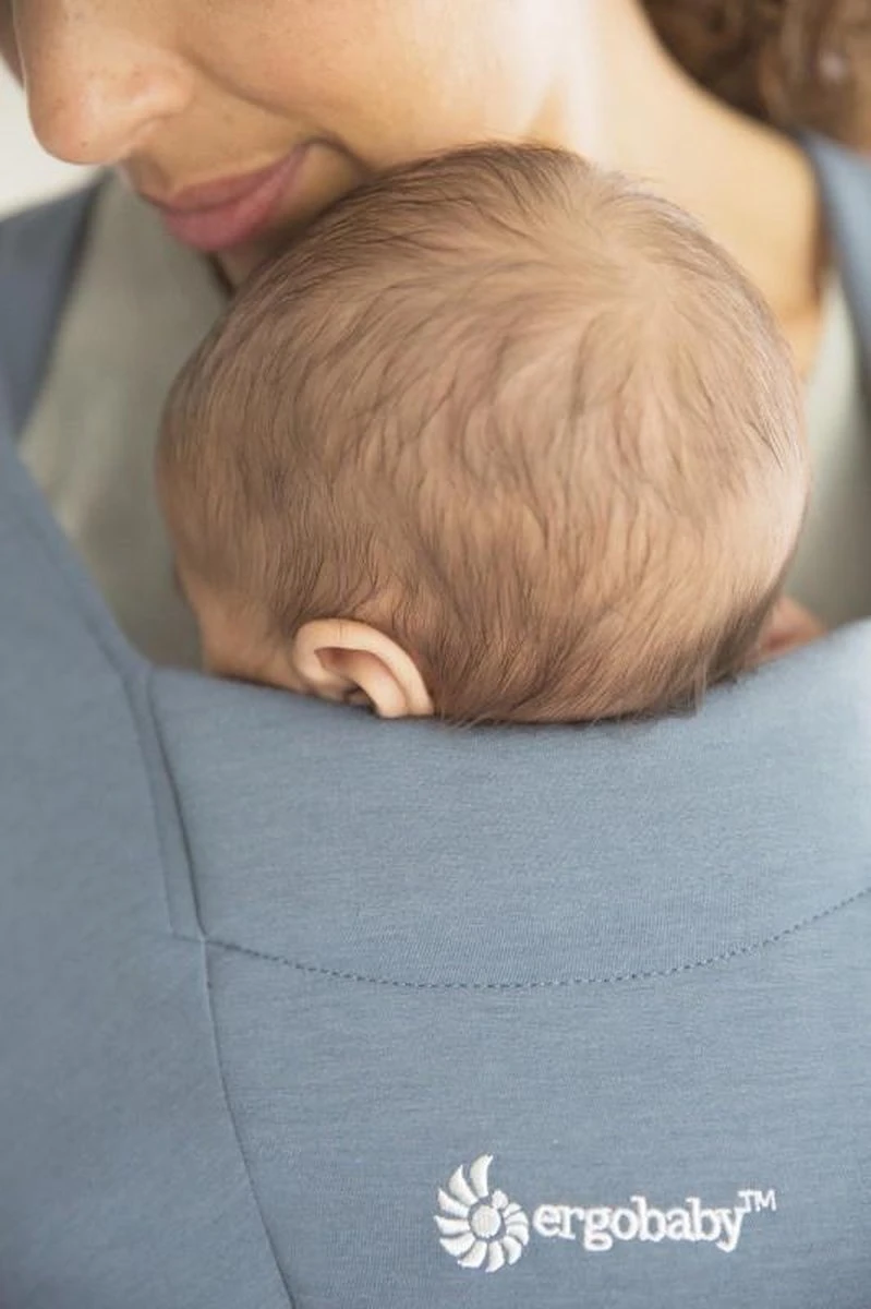 Ergobaby Embrace Draagzak Baby - Oxford Blue - Afbeelding 8
