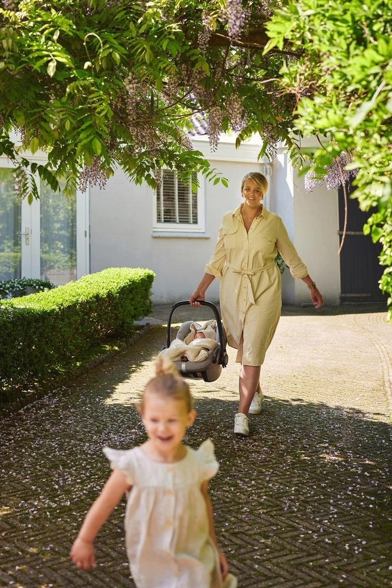 Jollein Voetenzak Voor Autostoel & Kinderwagen - Basic Knit - Nougat - Afbeelding 8