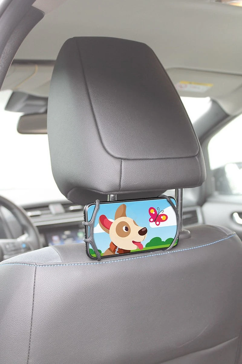 Dooky Telefoonhouder Smartphone Telefoon Houder 360* Rotatie Universeel Kinderwagen Fiets Zwart - Afbeelding 9