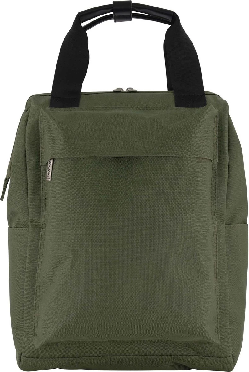 Prénatal Luiertas Rugzak - Verzorgingstas Inclusief Verschoningsmatje - WOW Bag Donkergroen - Afbeelding 5