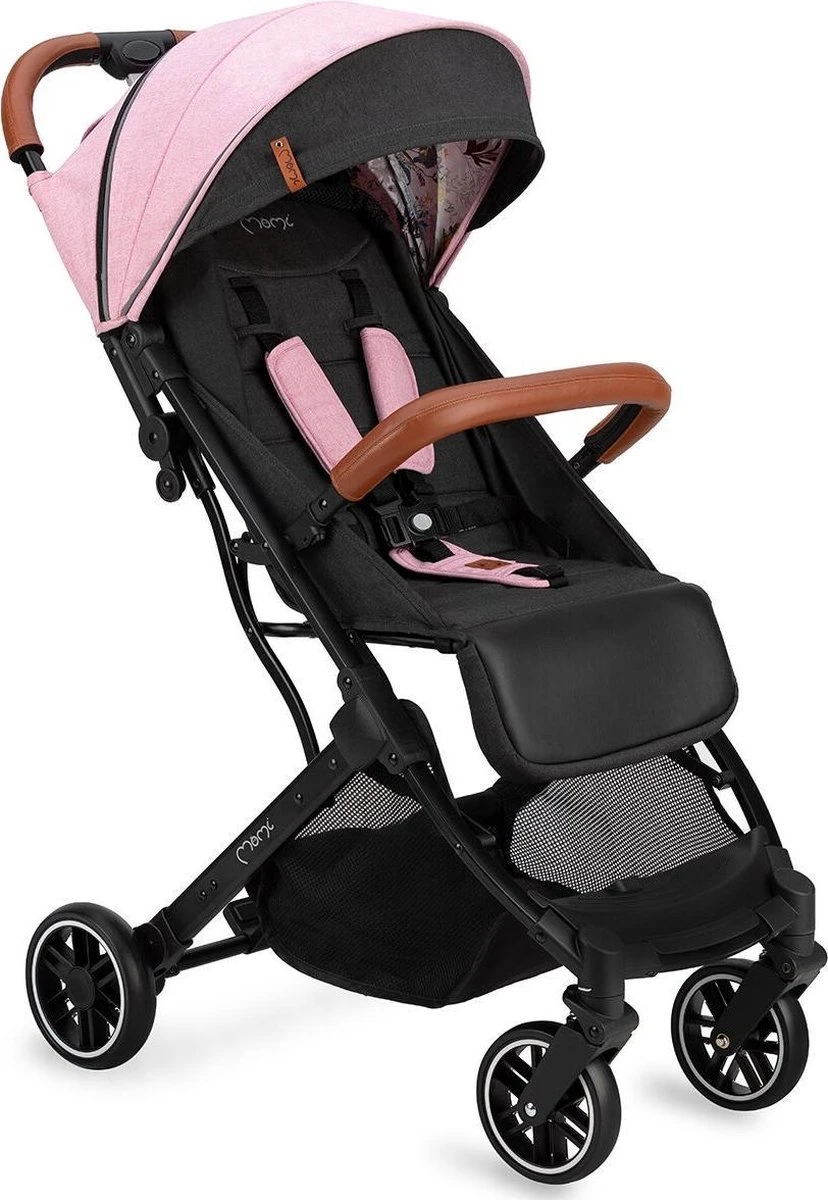 Momi Estelle Pink Wandelwagen WOSP00004 - Afbeelding 3
