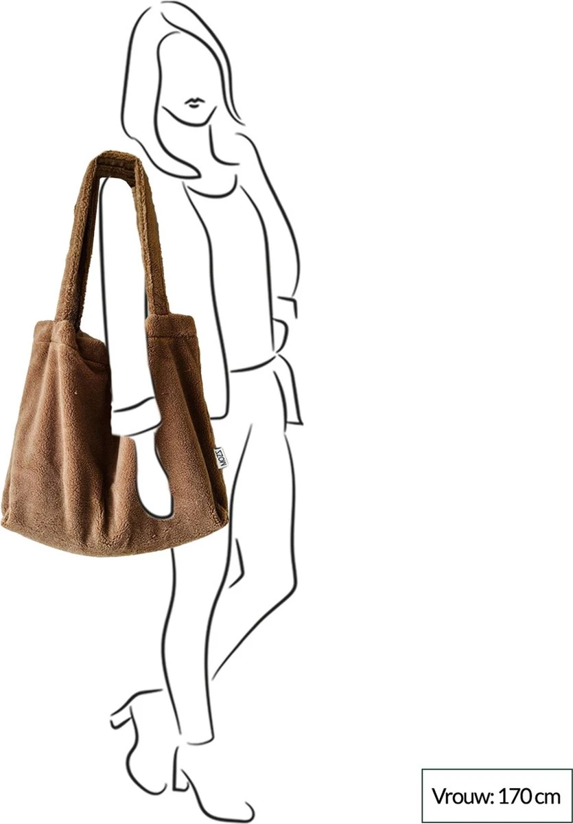 Mozz Mom Bag Teddy Brown - Afbeelding 6