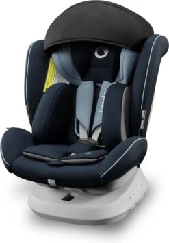 Lionelo Bastiaan One - Autostoel - 360° Met IsoFix (0-36kg) - Groep 0-1-2-3 Autostoel Voor Kinderen Van 0 Tot 12 Jaar