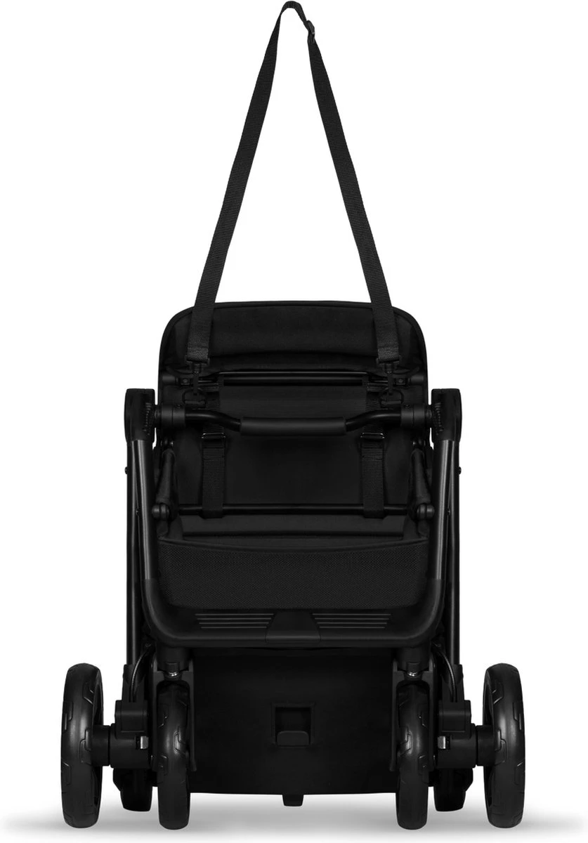 Lionelo Buggy Cloe - Kinderwagen Premium + - Tot 22 Kg - Verstelbare Rugleuning - 5-punts Veiligheidsgordels - Grote Zwenkwielen - Klamboe - Bekerhouder - Lichtgewicht - Compact - Waterdicht - Afbeelding 9