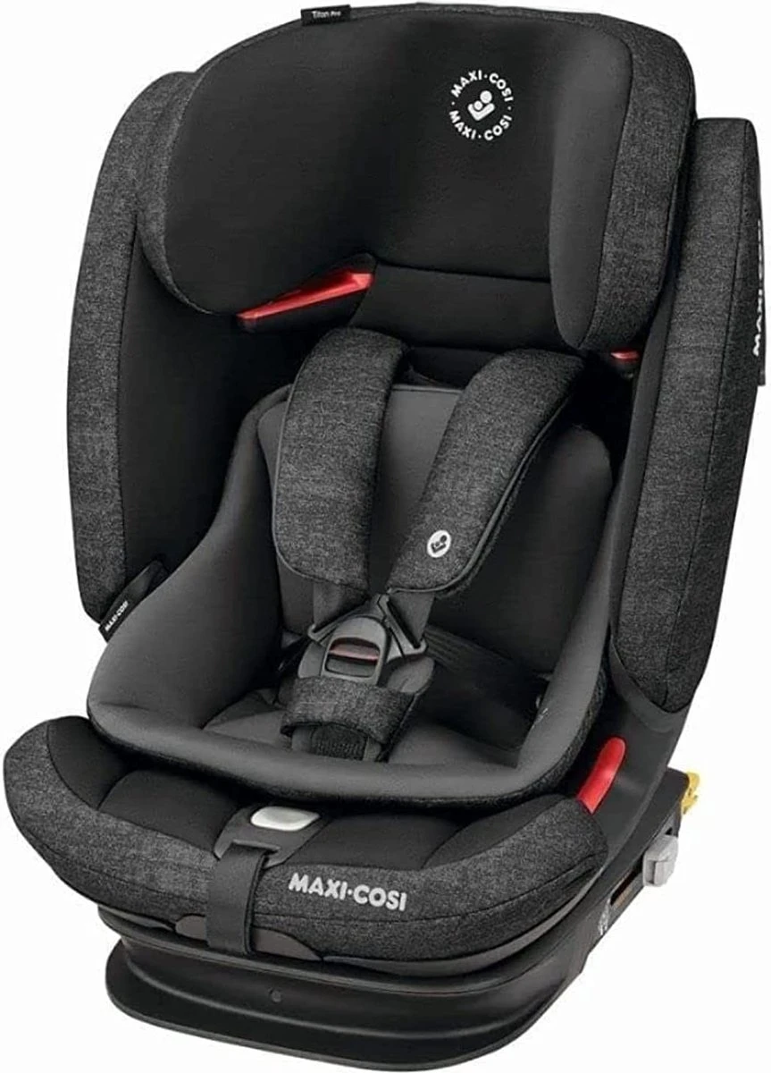 Maxi-Cosi Titan Baby Child Car Seat, Group 1/2/3, ISOFIX, Adjustable And Tilting Car Seat, From 9 Months To 12 Years, 9 To 36 Kg, Basic Black (Black) - Afbeelding 4