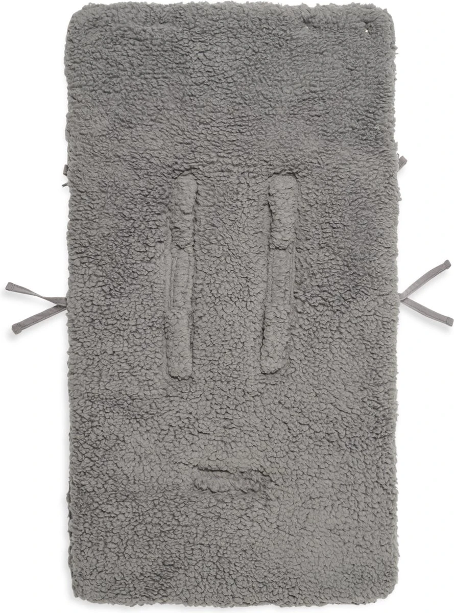 Jollein Voetenzak Voor Autostoel & Kinderwagen - Teddy - Storm Grey - Afbeelding 14