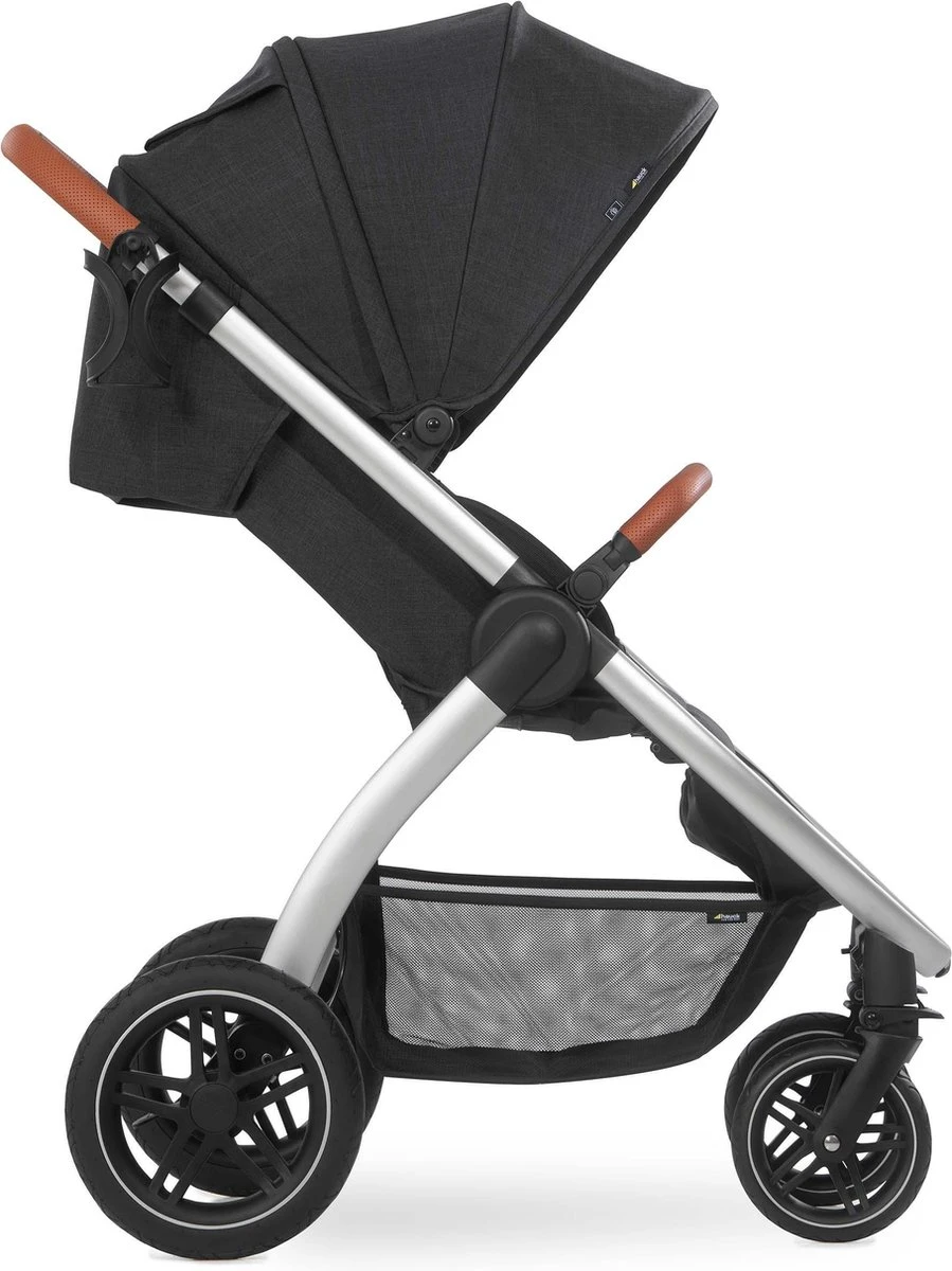 Hauck UpTown Buggy - Met één Hand Opvouwbaar - Zwart - Afbeelding 6