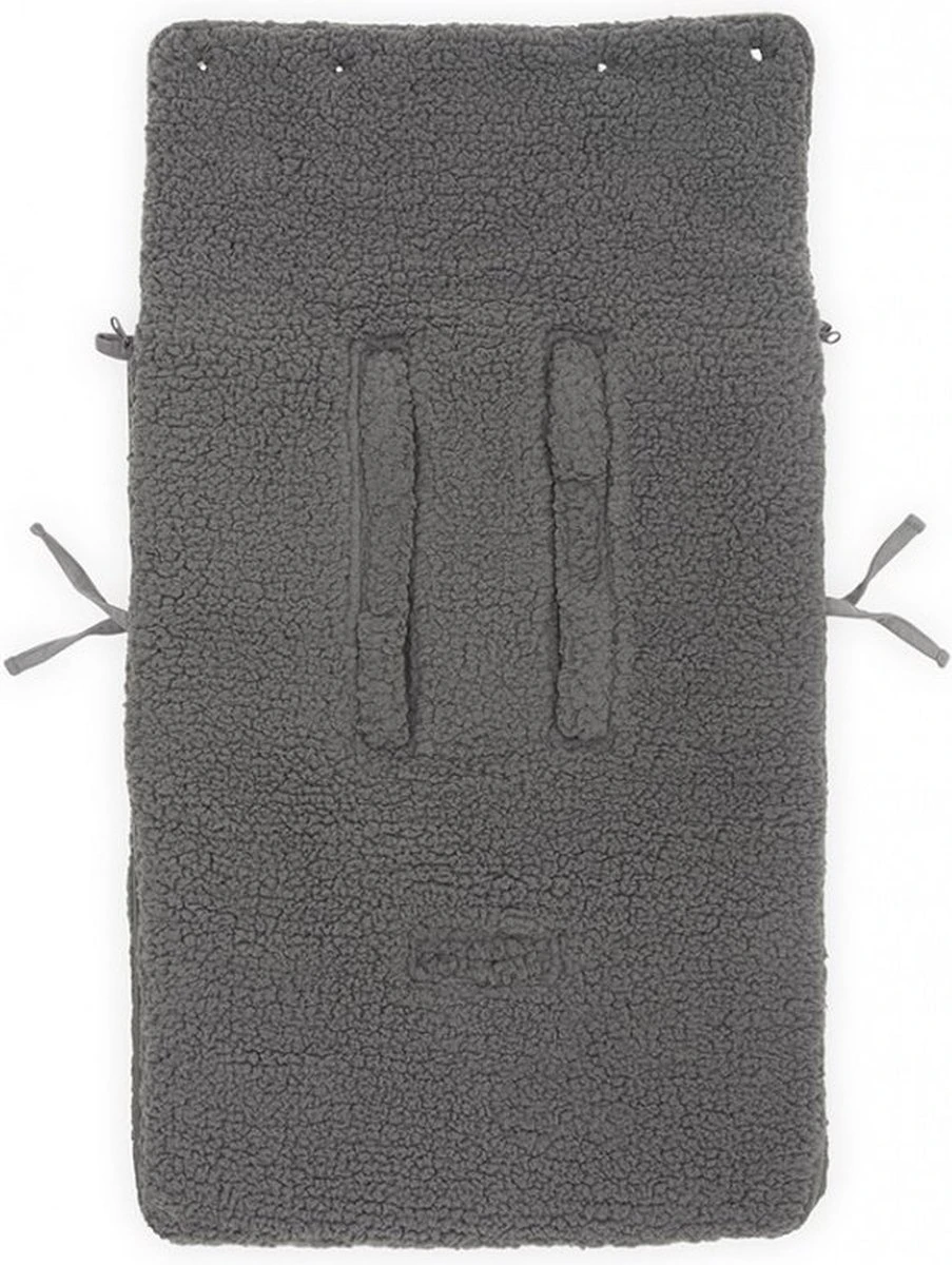 Jollein Voetenzak Voor Autostoel & Kinderwagen - Teddy - Storm Grey - Afbeelding 16