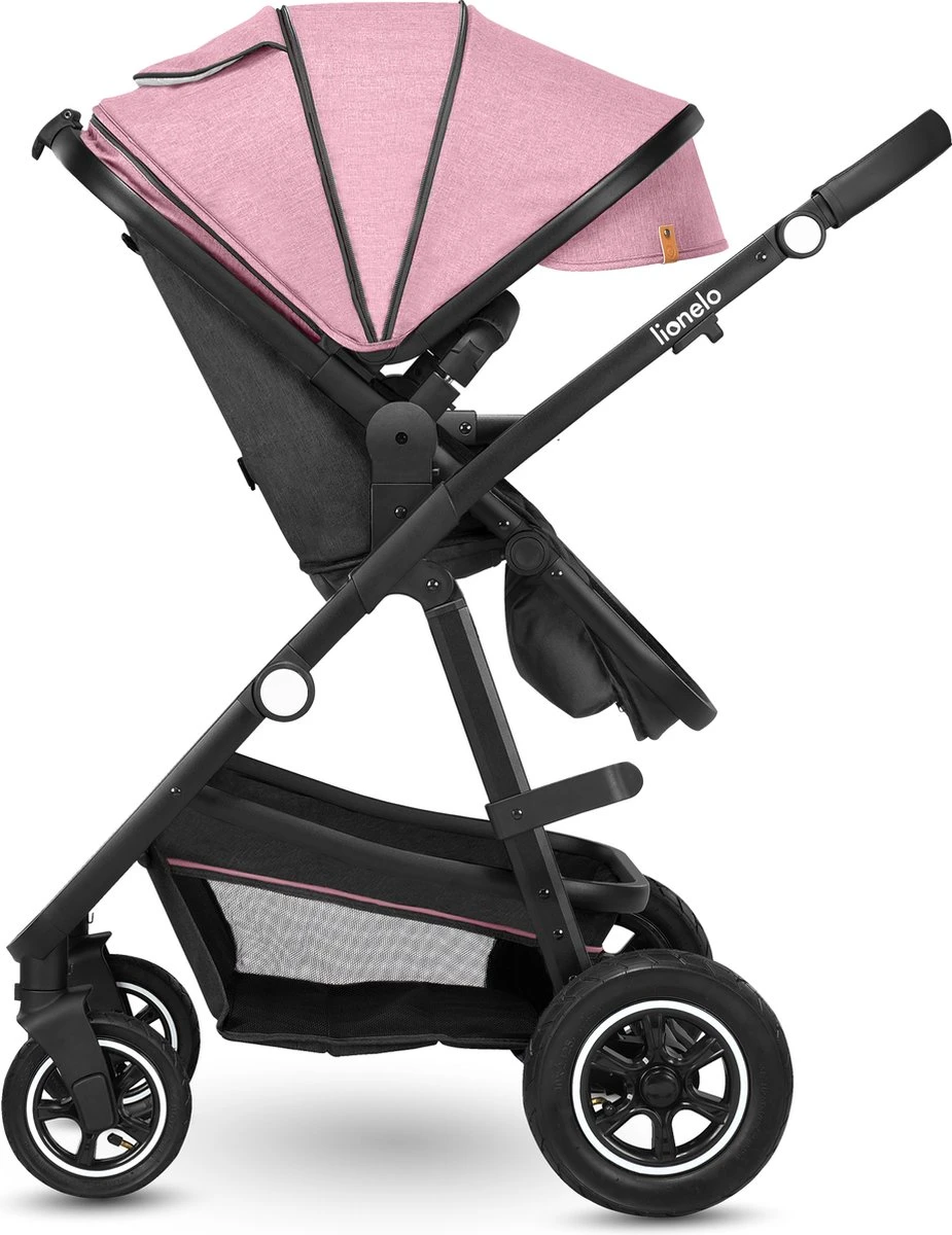 Lionelo Amber 3in1 - Kinderwagen - XXL SET - Incl. Autostoel - 0-22kg - Afbeelding 6