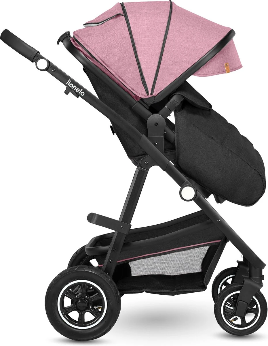 Lionelo Amber 3in1 - Kinderwagen - XXL SET - Incl. Autostoel - 0-22kg - Afbeelding 8