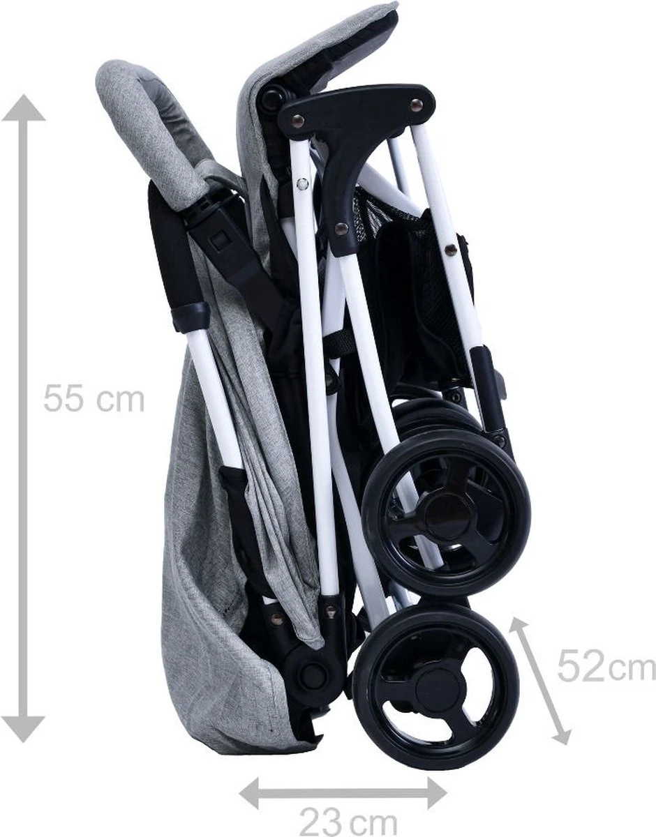 Buggy Kidsee Genius Grijs - Afbeelding 7