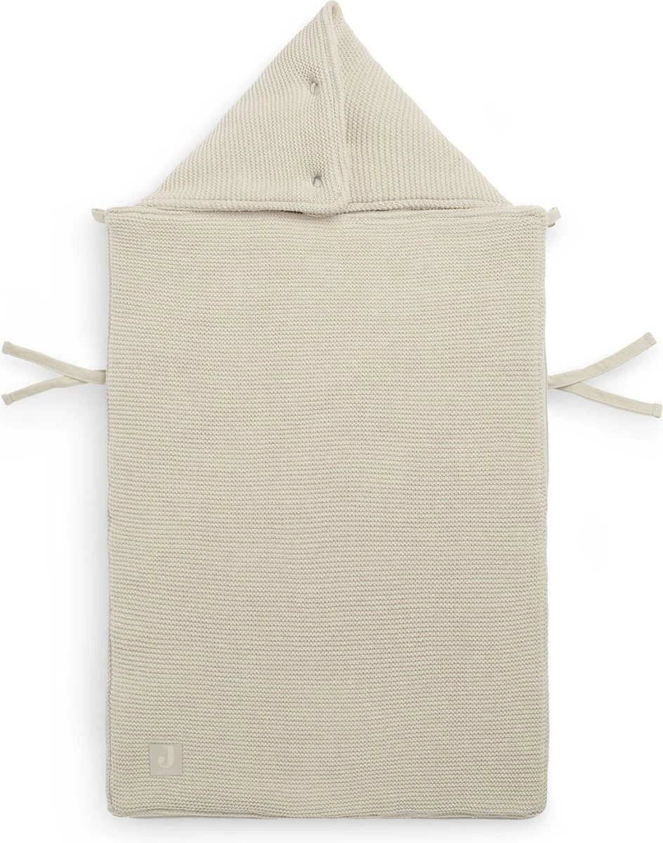 Jollein Voetenzak Voor Autostoel & Kinderwagen - Basic Knit - Nougat - Afbeelding 10