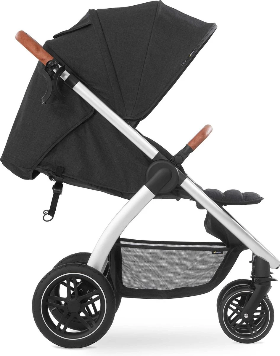 Hauck UpTown Buggy - Met één Hand Opvouwbaar - Zwart - Afbeelding 5