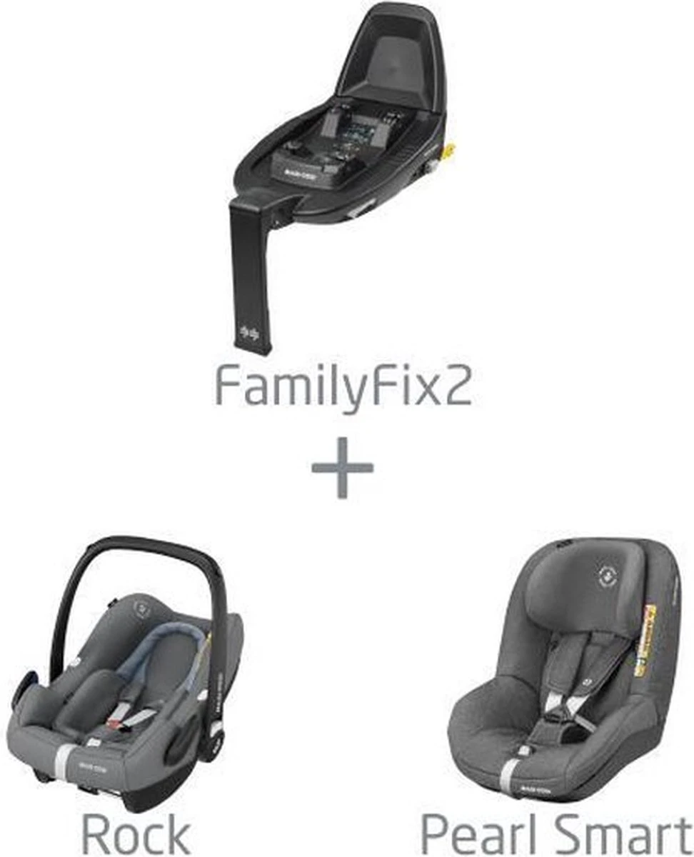 Maxi-Cosi Pearl Smart I-Size Autostoeltje - Authentic Black - Afbeelding 8