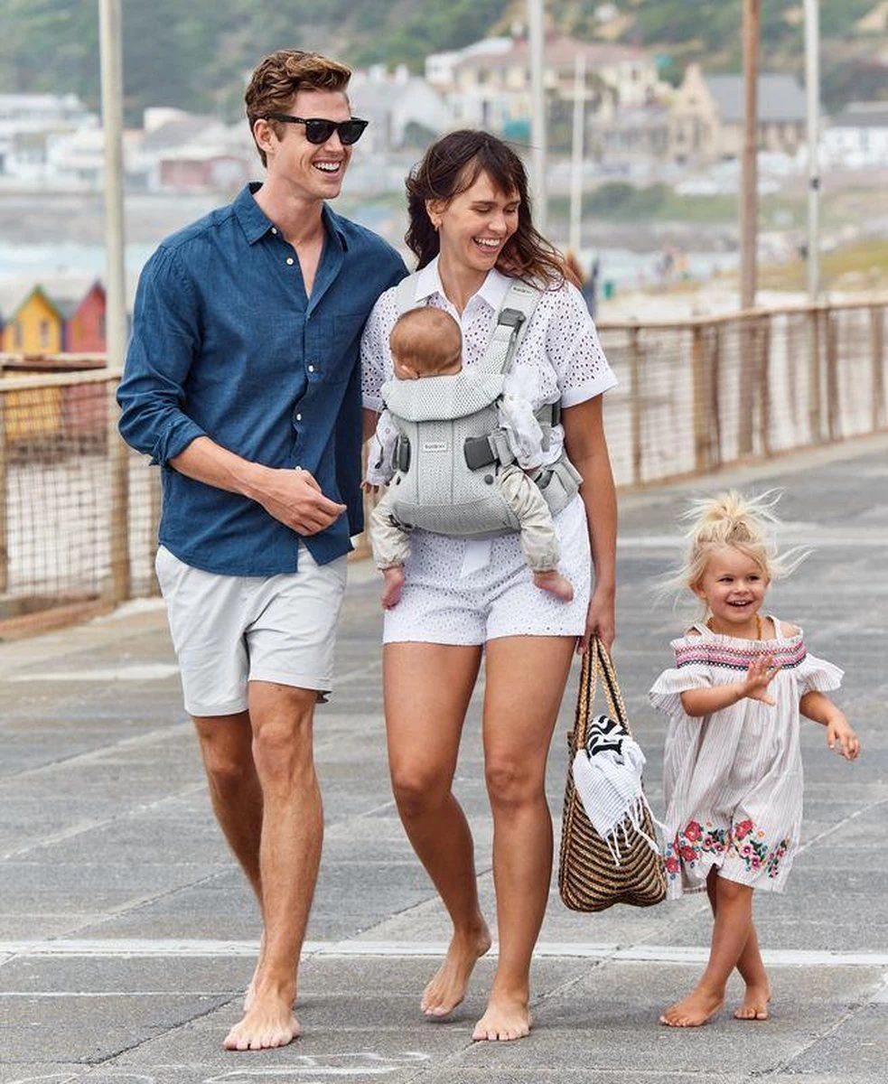 BabyBjörn Draagzak One Air - 3D Mesh - Zilver - Afbeelding 6