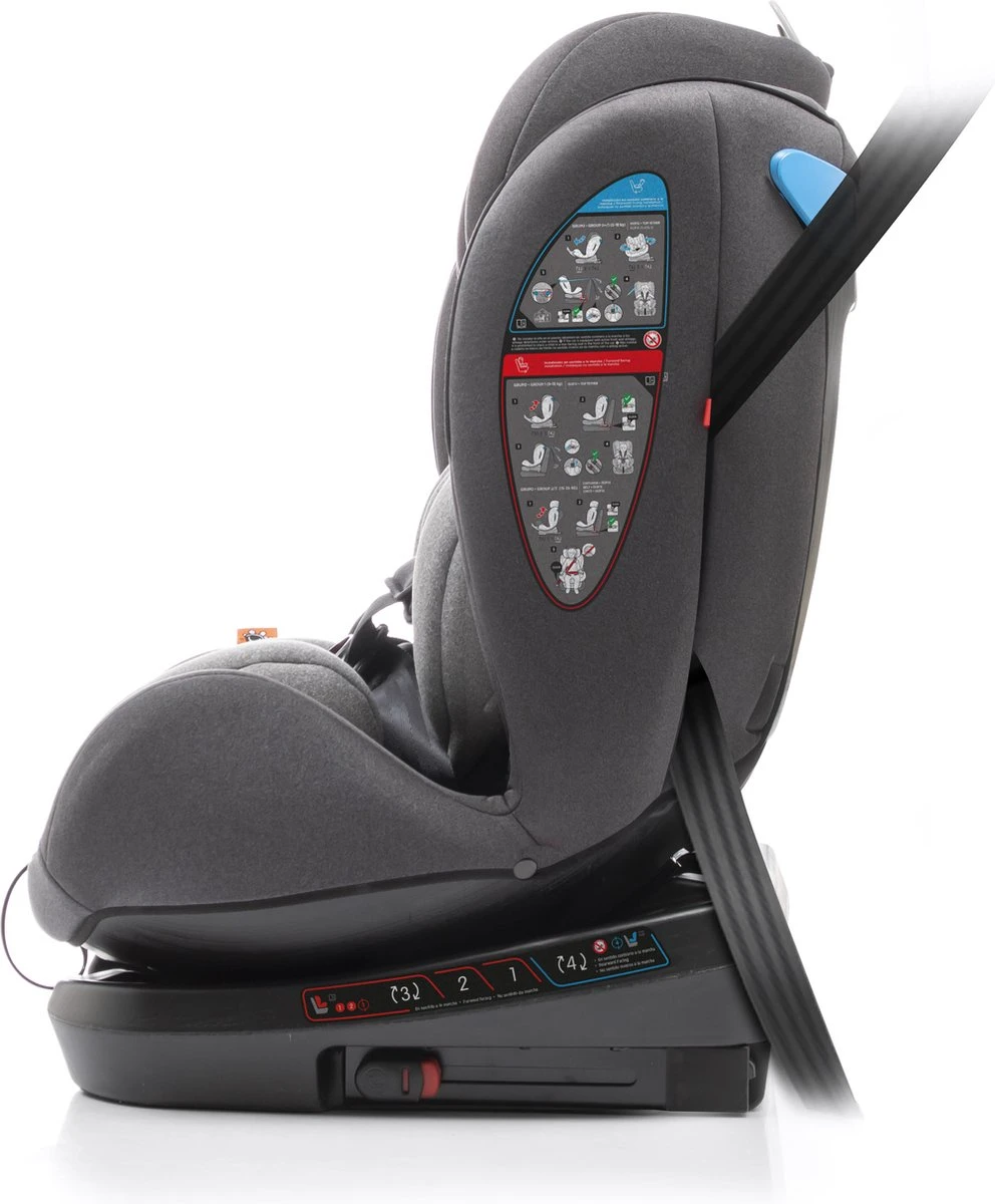 Babyauto Biro D FIX Black/grey Group 0+ 1 2 3 - 0-36 Kg - Isofix - Afbeelding 15